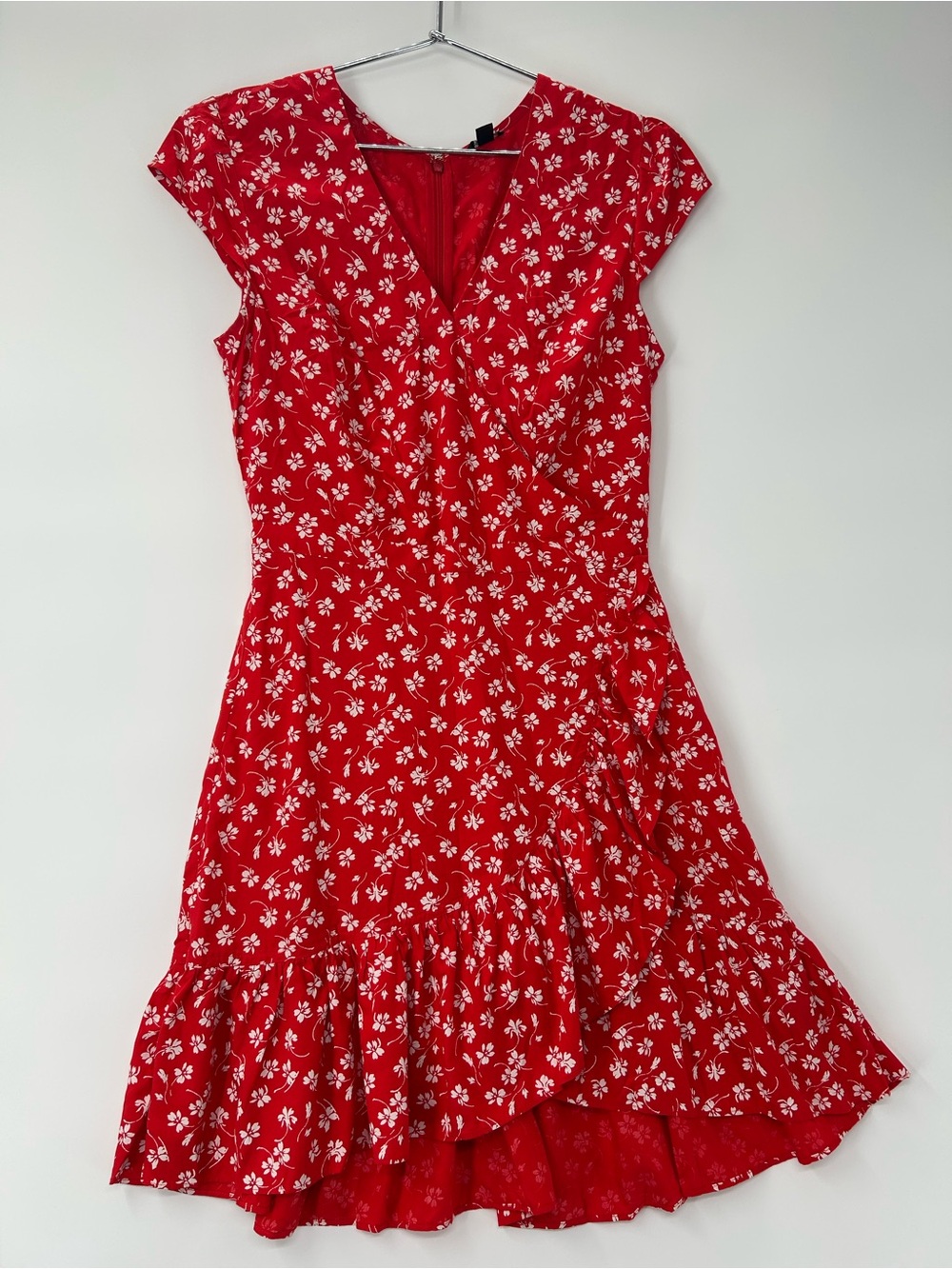 J. Crew Mercantile Faux Wrap Floral Dress 2